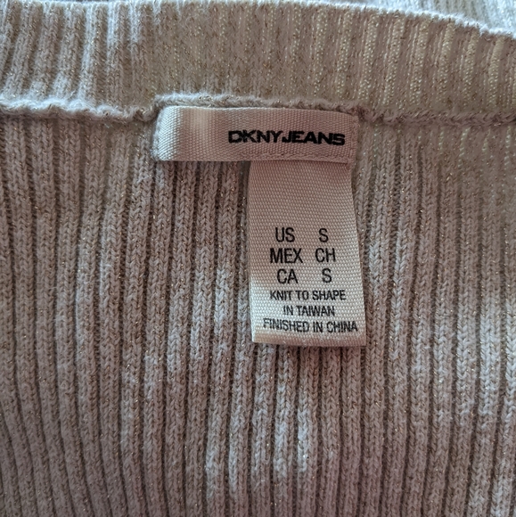 DKNY sweater with metallic sparkle - Picture 2 of 2